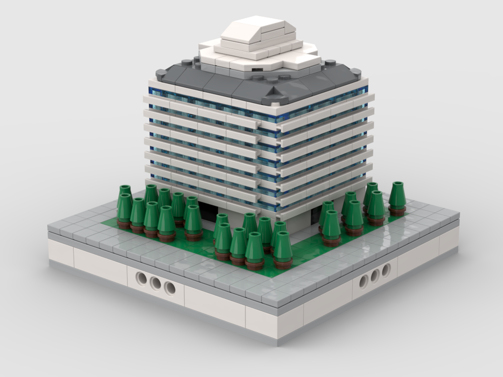 Skyscraper Modular City | Build From 14 MOCs