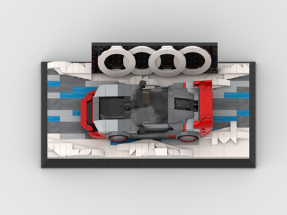 Display For Set 76921 - Audi S1 E-Tron Quattro Race Car