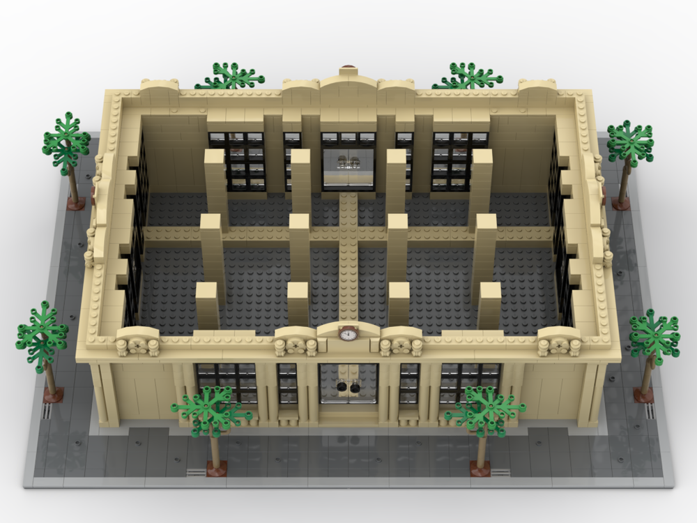 Avengers Tower Base 64X48 - Compatible With Set 76269 (Mark 6)