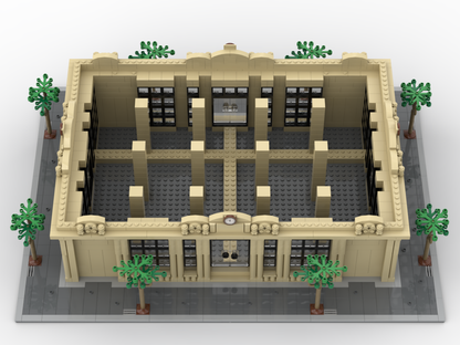 Avengers Tower Base 64X48 - Compatible With Set 76269 (Mark 6)