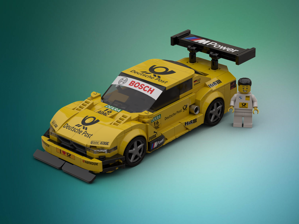 BMW M4 DTM - Deutsche Post Inspiration - 8-Stud