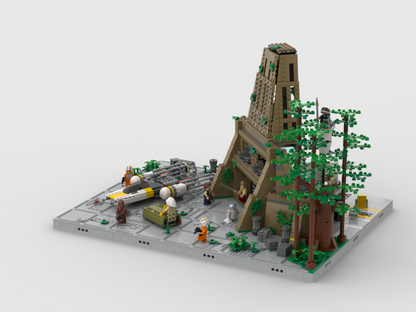 Yavin 4 Rebel Base - Display For Set 75365