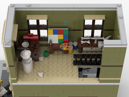 Conservator's Cafe - Compatible With Set 10326