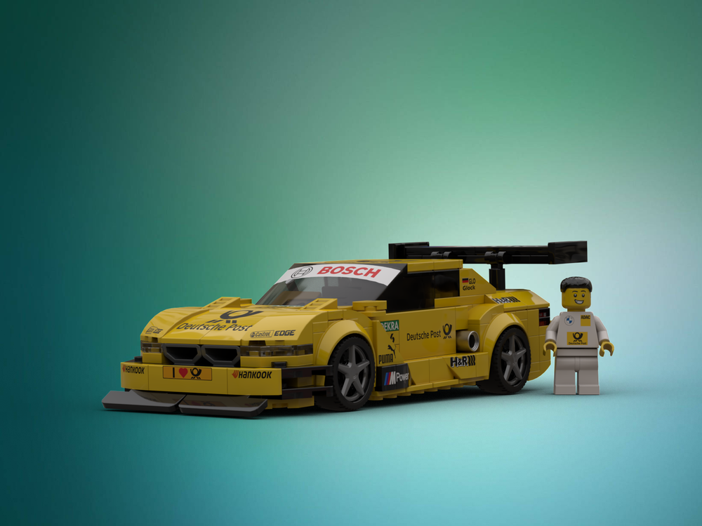 BMW M4 DTM - Deutsche Post Inspiration - 8-Stud