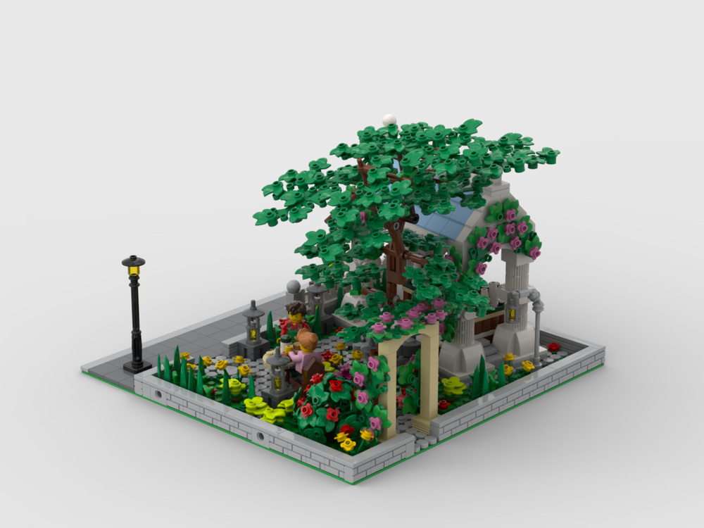 Modular Garden With Coffee Shop