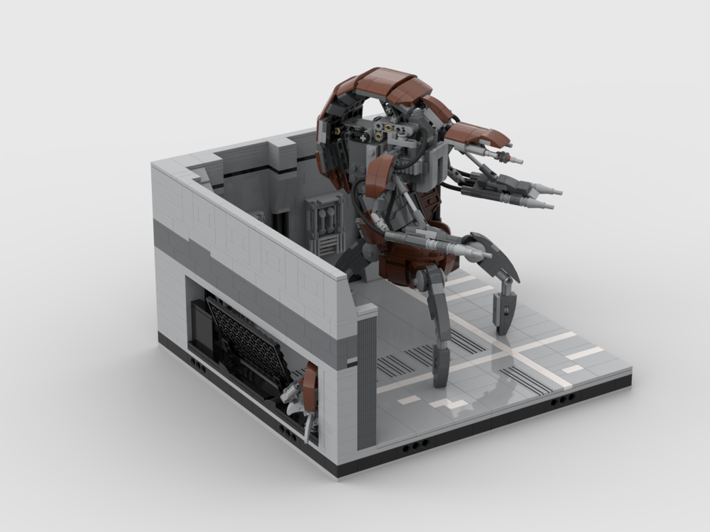 Display For Set 75381 - Droideka