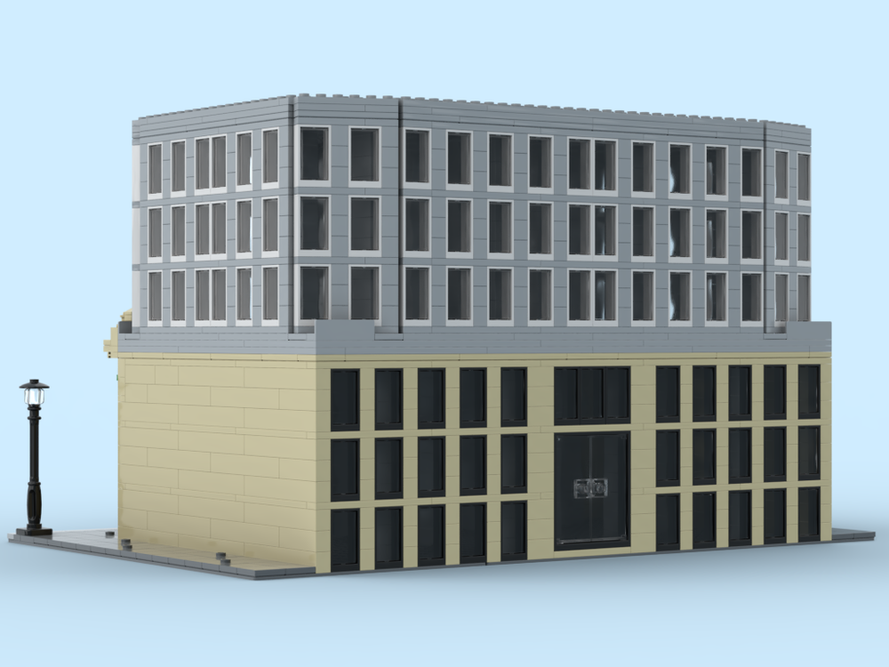 Avengers Tower Base 48X32 - Compatible With Set 76269 (Mark 1)