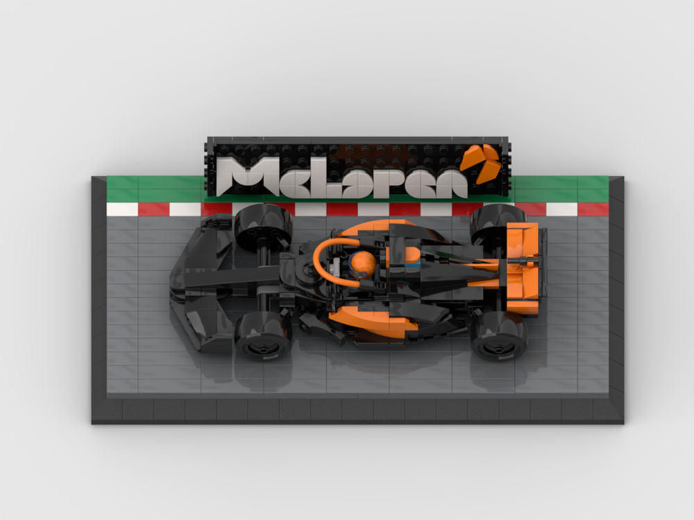 Display For Set 76919 - 2023 McLaren Formula 1 Car