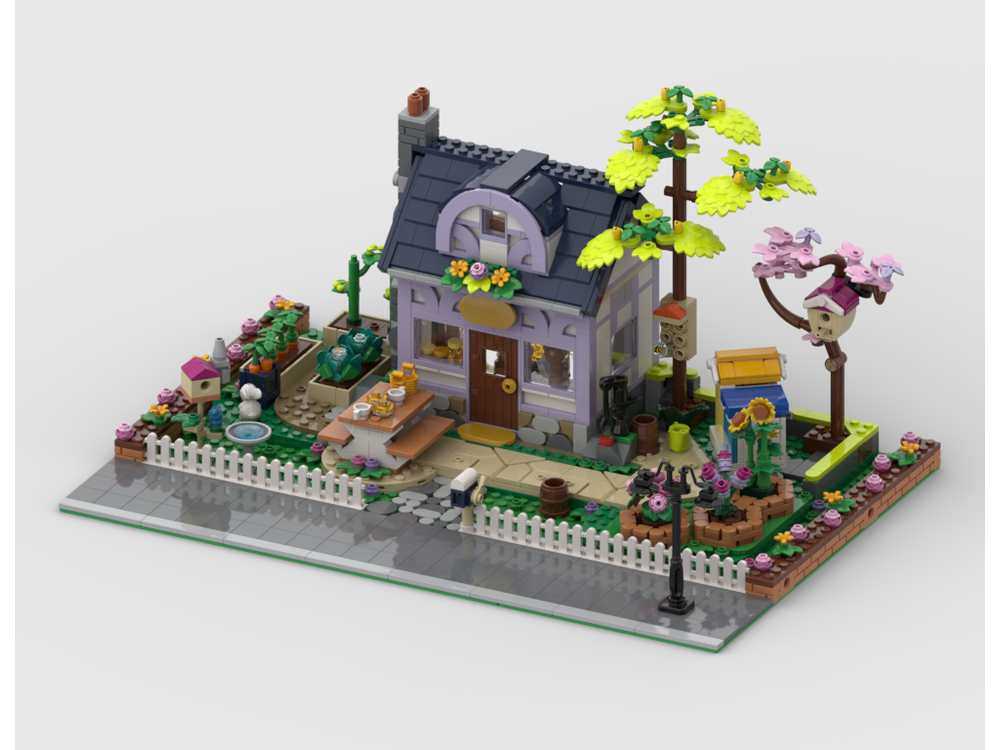 Modular Display For Set 42669 - Beekeepers' House