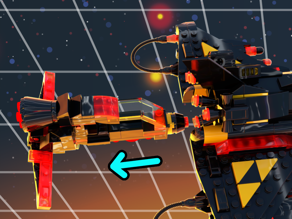 MadDadBricks' Blacktron APTS ECLIPSE (10391 MOD)