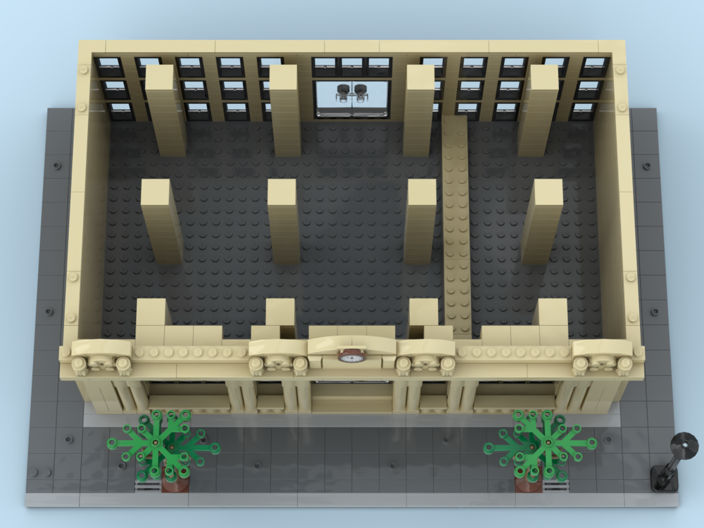 Avengers Tower Base 48X32 - Compatible With Set 76269 (Mark 1)