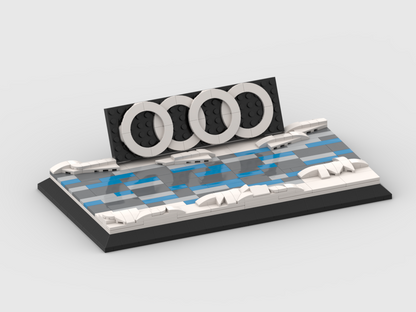 Display For Set 76921 - Audi S1 E-Tron Quattro Race Car