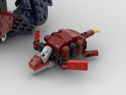 31102 Mermaid Sitting On A Rock Alternative Build