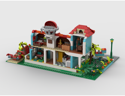 Display For Set 43268 - Lilo And Stitch Beach House