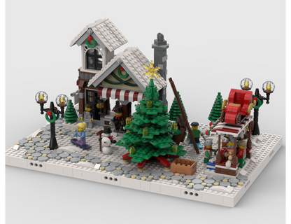 Winter Village - Display For Set 10249 - Winter Toy Shop