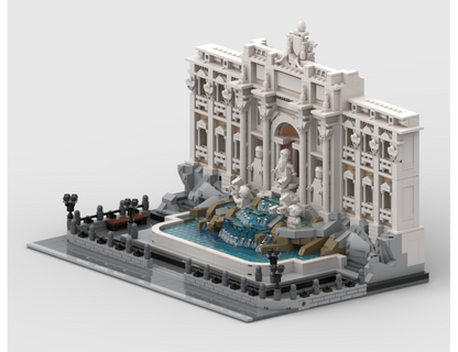 Modular Display For Set 21062 - Trevi Fountain