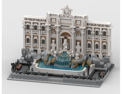 Modular Display For Set 21062 - Trevi Fountain