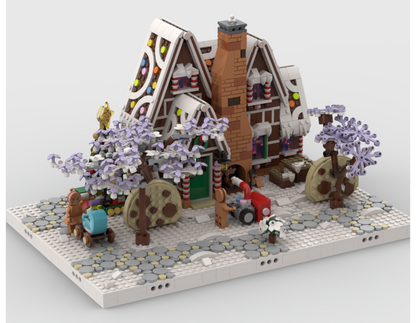 Winter Village - Display For Set 10267 - Gingerbread House