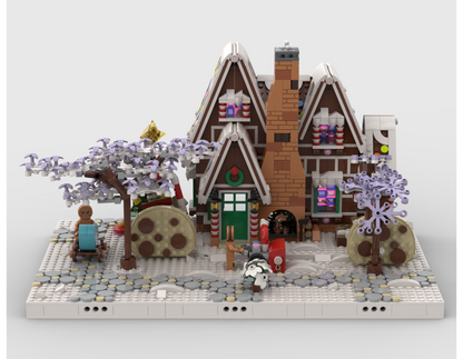 Winter Village - Display For Set 10267 - Gingerbread House