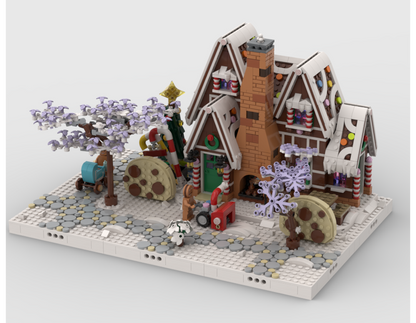 Winter Village - Display For Set 10267 - Gingerbread House