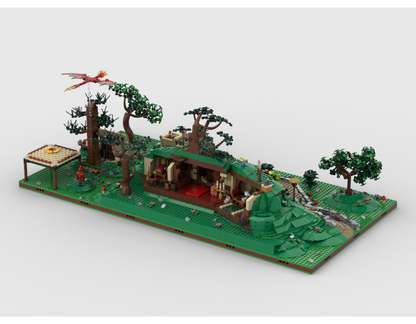 The Shire - Display For Set 10354