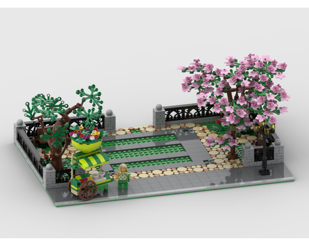 Modular STEM Park - Display For Set 21355 The Evolution Of STEM