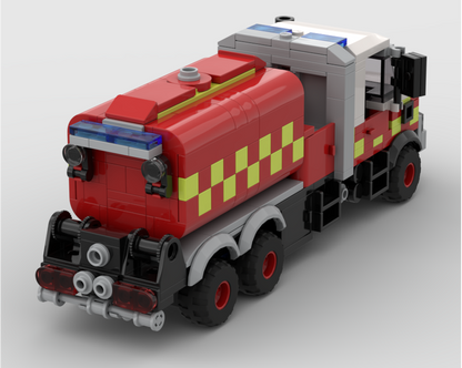 Fire Bulk Water Tanker Truck