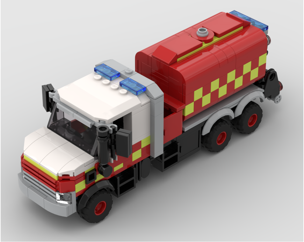 Fire Bulk Water Tanker Truck