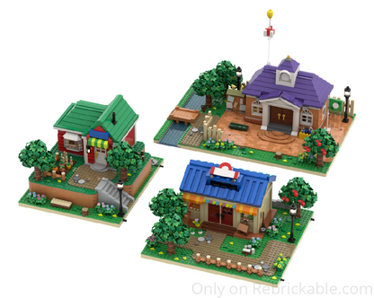 Animal Crossing Moc Collection - Part I [4 In 1]