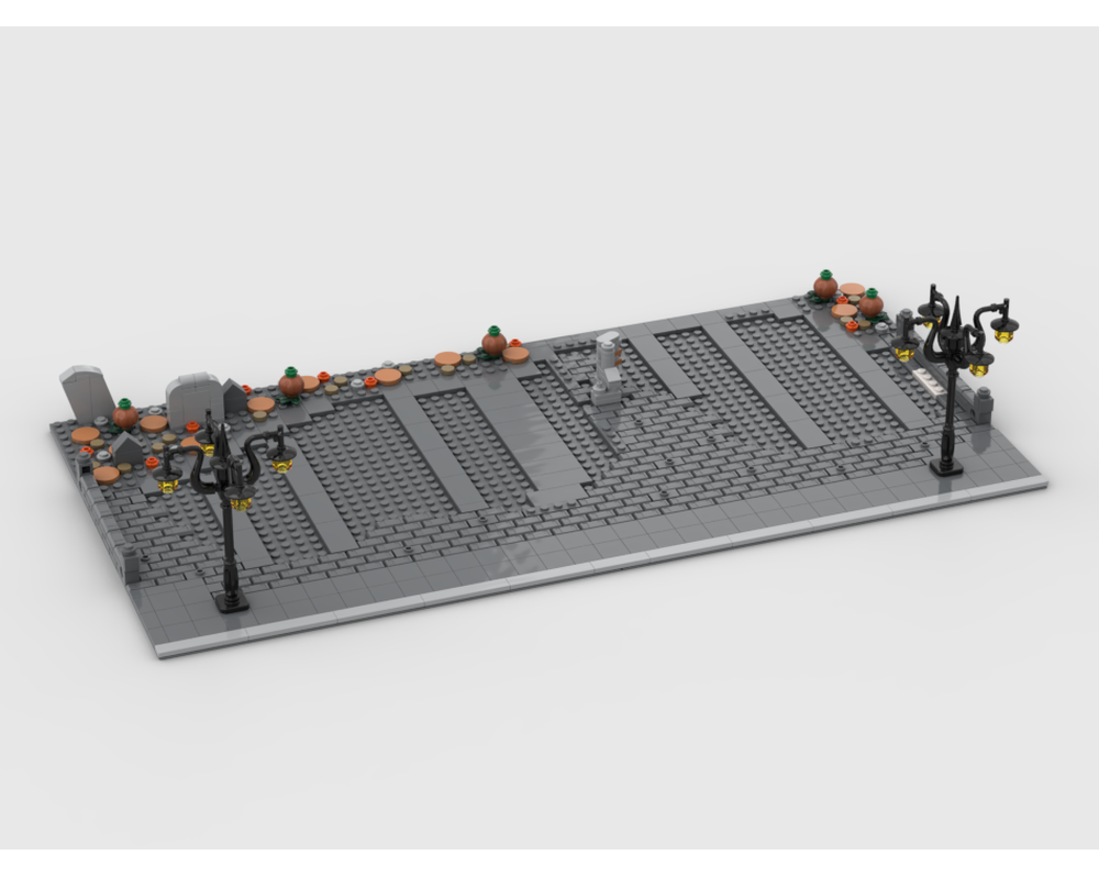 Modular Display For Set 21351 - Tim Burton's The Nightmare Before Christmas