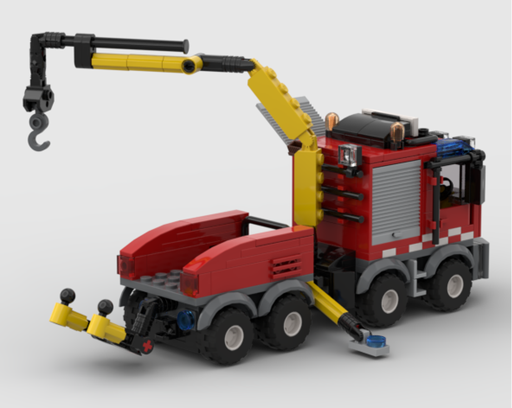 Heavy Rescue Wrecker Fire Truck