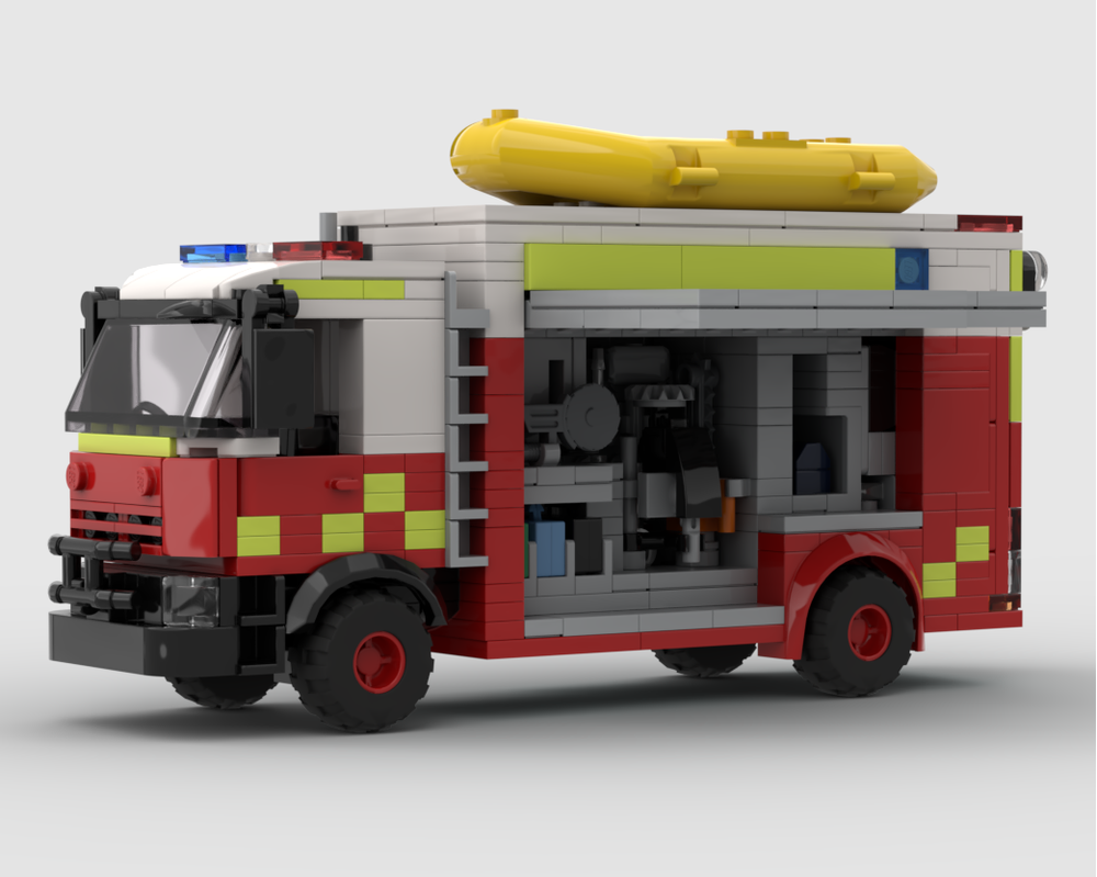 Heavy Rescue Fire Truck