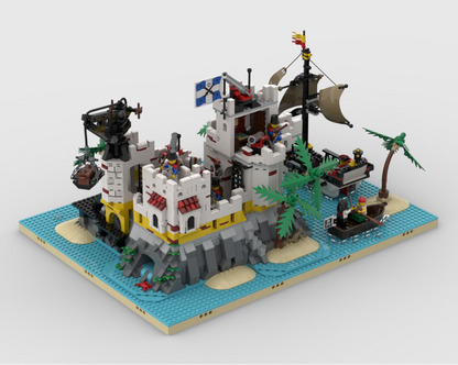 Pirates Diorama - Display For Set 10320 - Eldorado Fortress