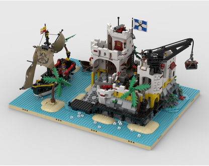 Pirates Diorama - Display For Set 10320 - Eldorado Fortress