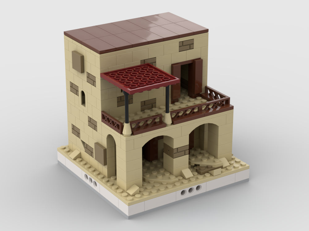 Desert House #5 For A Modular Desert Village