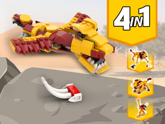 31112 Fly Dinosaur Alternative Build