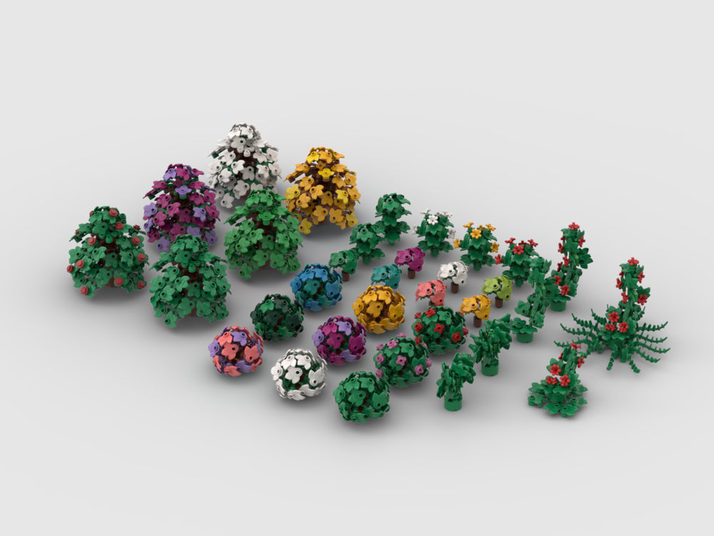 Bushes Of All Kinds (33 Designs)