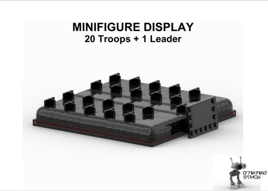 MOC-101177-1: Minifigure Display 20+1