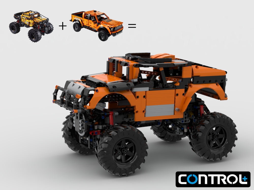 Hummer 42126 + 42099 Alternative Design 4X4 With RC (Control+)