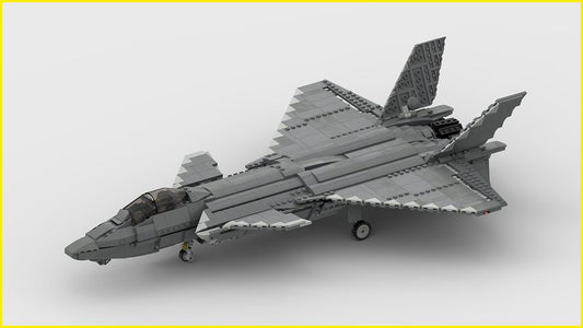 MOC-64706-1: Chengdu J-20 STEALTH Fighter | 1:34 Scale