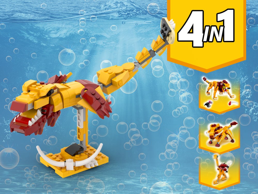 31112 Sea Monster Alternative Build