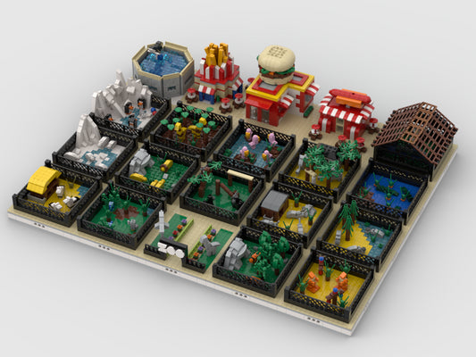 Modular ZOO | Build From 20 MOCs