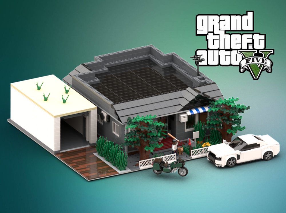 GTA 5 - Franklin’s House - Custom LEGO Model