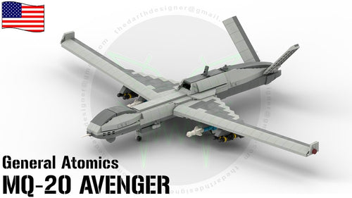 MQ-20 AVENGER | UAV Drone - 1:35 Scale