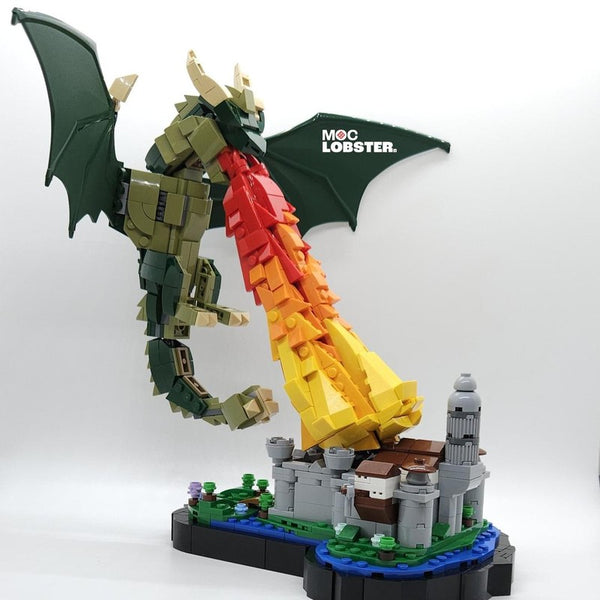 Dragon Attack On The Citadel