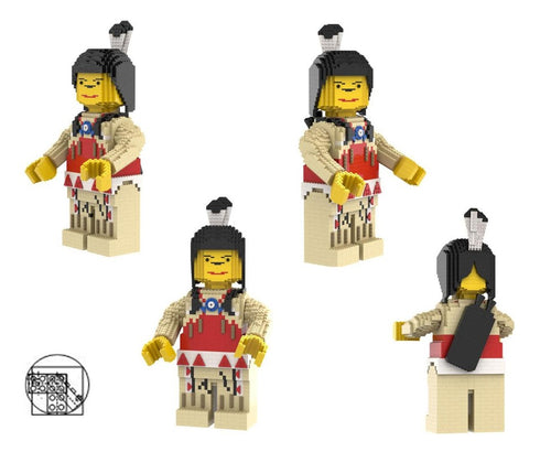 Maxi Figure Red Indians With Quiver