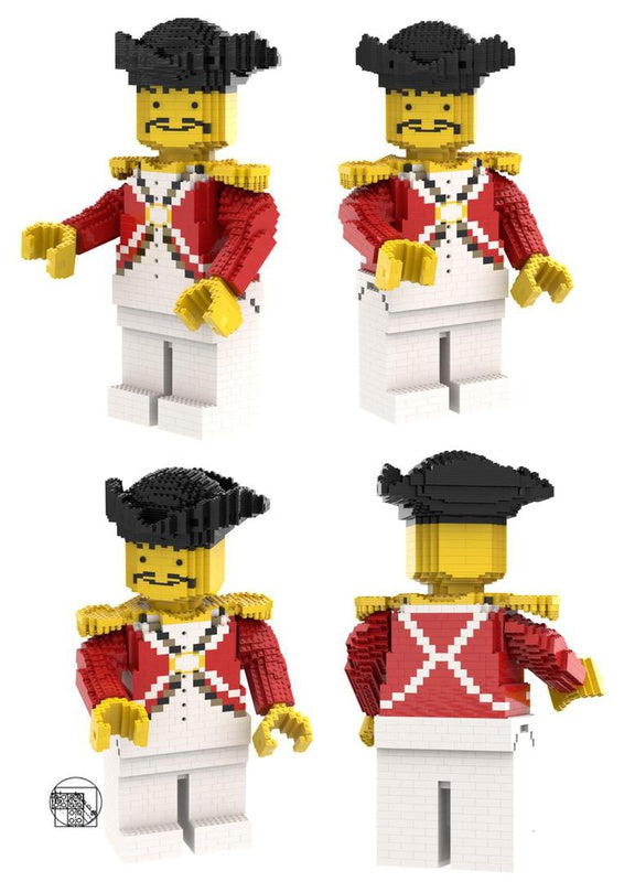 Maxi Figure Red And White Officer