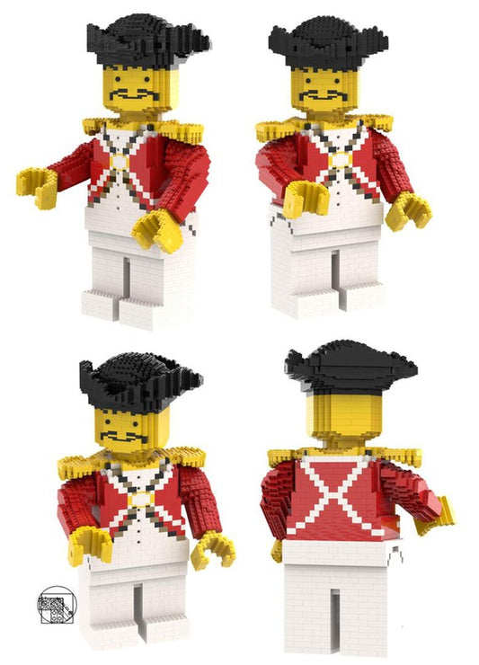 MOC-152045-1: Maxi Figure Red And White Officer