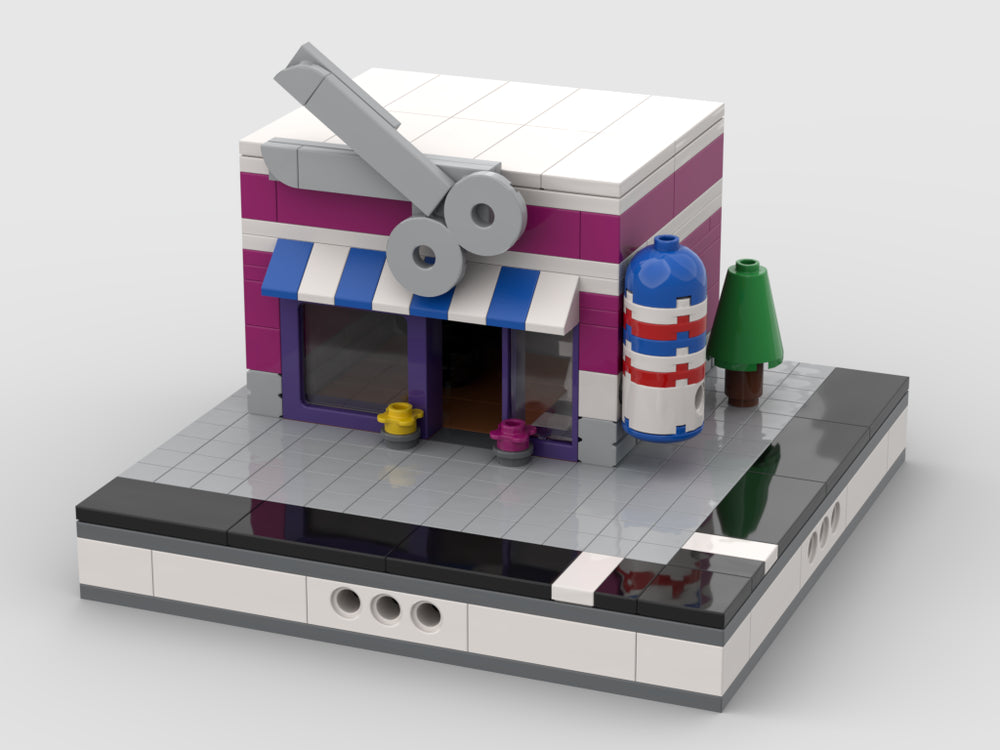 Barbershop For A Mini Modular City