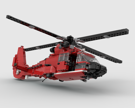 Retractable Landing Gear For BrickDesigners Coast Guard Helicopter